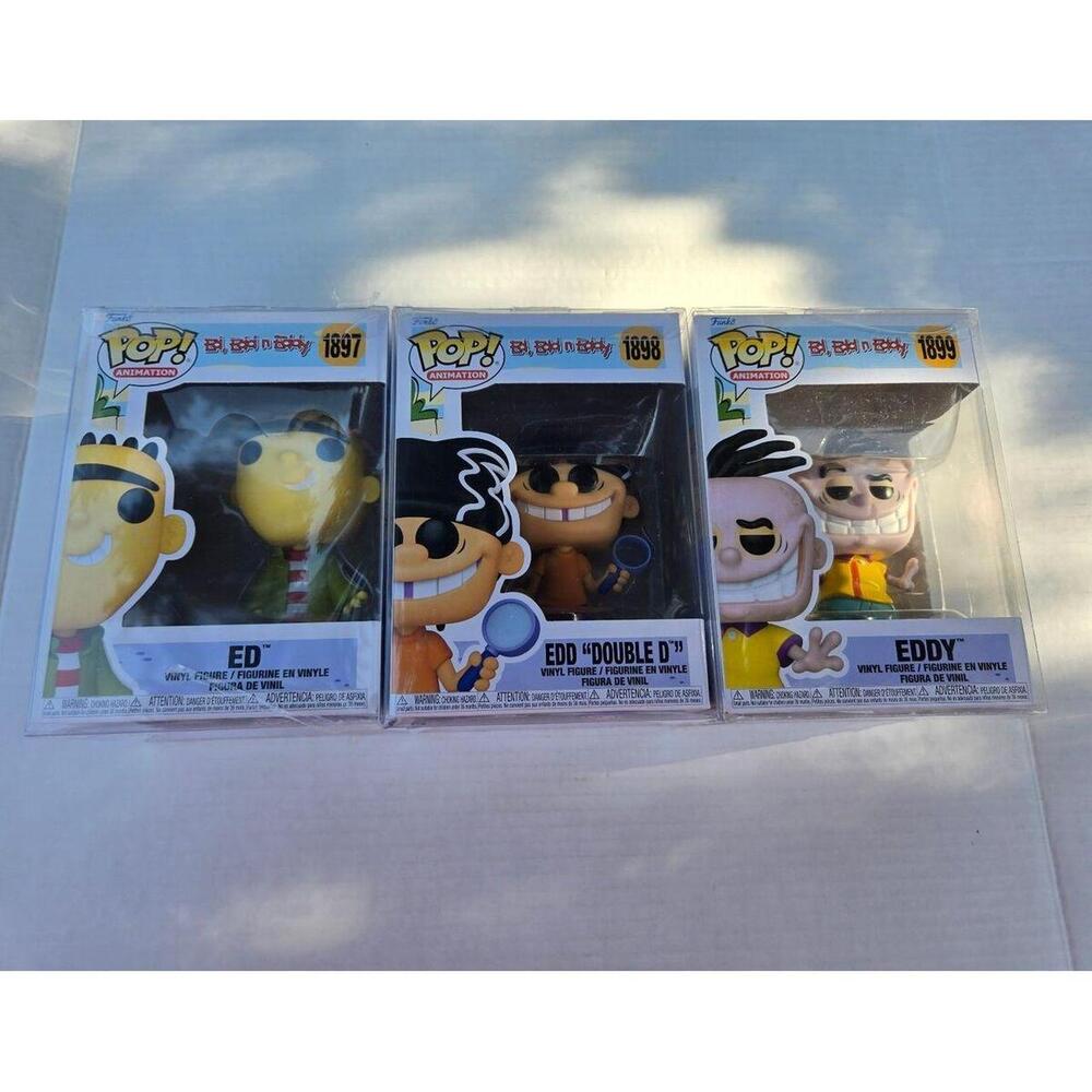Funko Pop! Animation Ed, Edd 'Double D', and Eddy Complete Collectible Figures